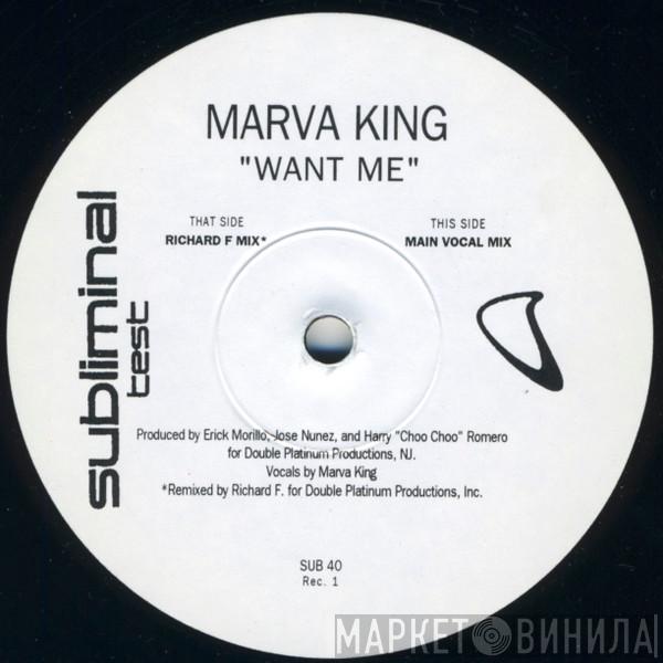 Marva King - Want Me