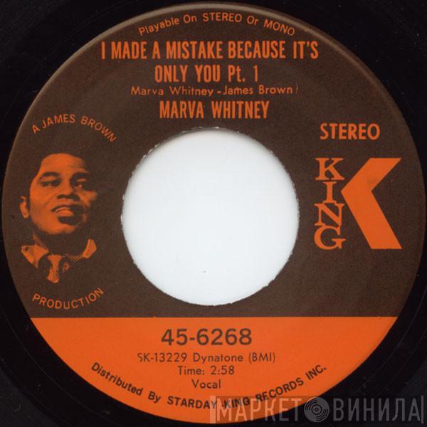 Marva Whitney - I Made A Mistake Because It's Only You