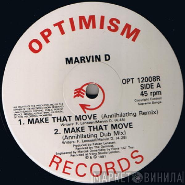 Marvin D  - Make That Move