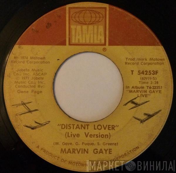  Marvin Gaye  - Distant Lover (Live Version) / Trouble Man (Live Version)