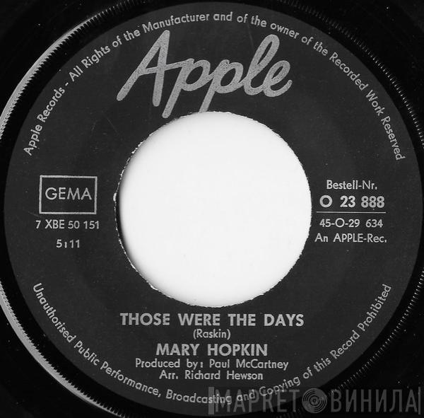  Mary Hopkin  - Those Were The Days