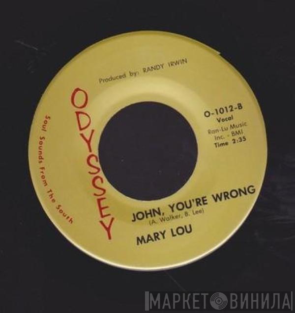 Mary Lou  - Wish Someone Would Care / John You're Wrong