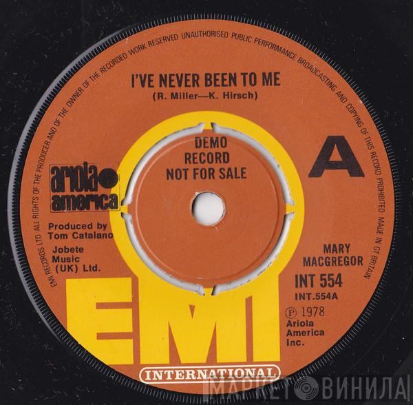 Mary MacGregor - I've Never Been To Me