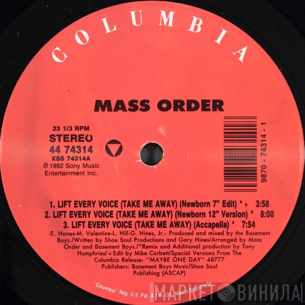  Mass Order  - Lift Every Voice (Take Me Away)