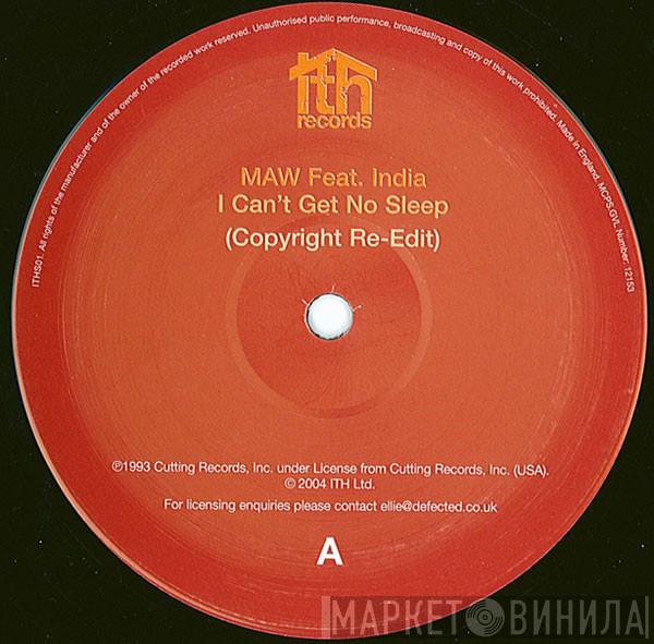 Masters At Work, India, The Latin Project - I Can't Get No Sleep (Copyright Re-Edit) / Lei Lo Lai (MAW Mix B's Re-Edit)