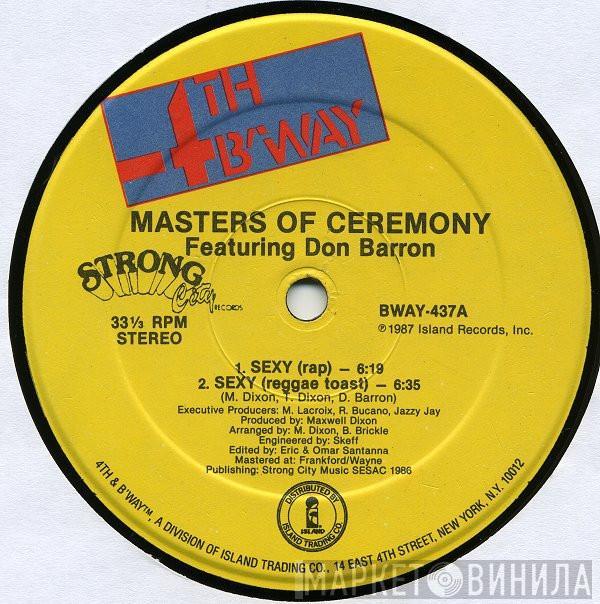 Masters Of Ceremony , Don Baron - Sexy