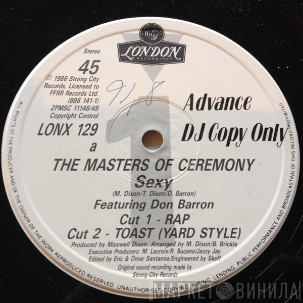 Masters Of Ceremony  - Sexy