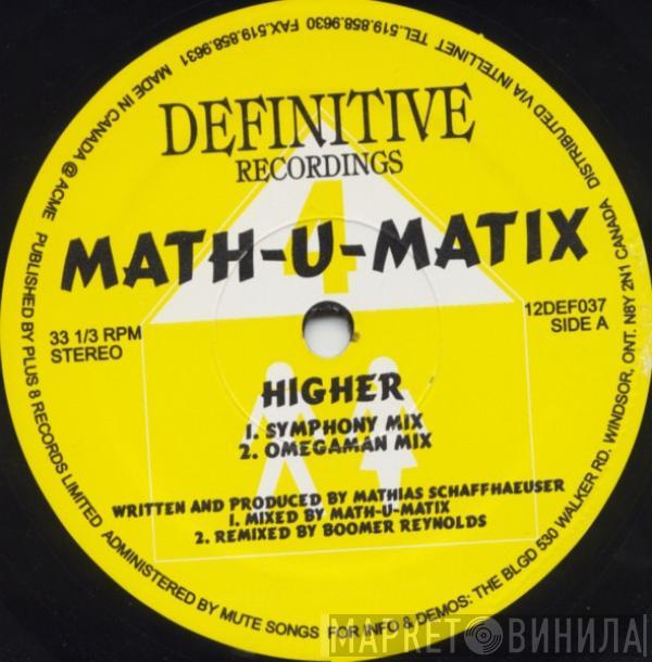 Math U Matix - Higher