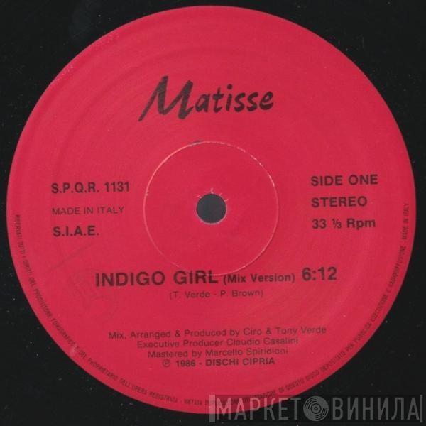 Matisse  - Indigo Girl