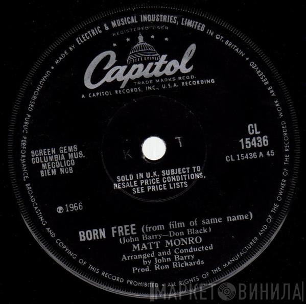  Matt Monro  - Born Free