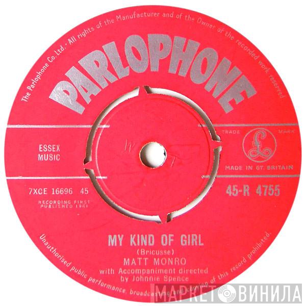 Matt Monro - My Kind Of Girl