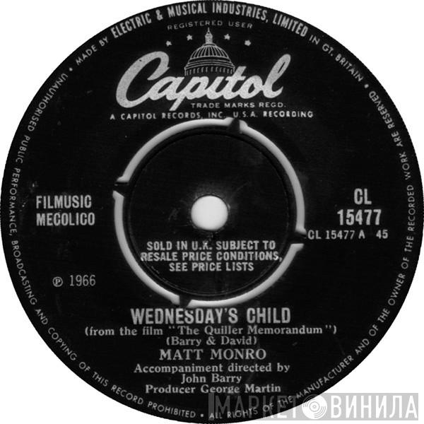 Matt Monro - Wednesday's Child
