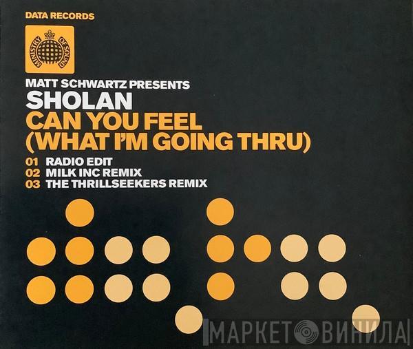 Matt Schwartz, Sholan - Can You Feel (What I'm Going Thru)