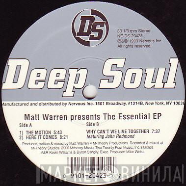 Matt Warren - The Essential EP