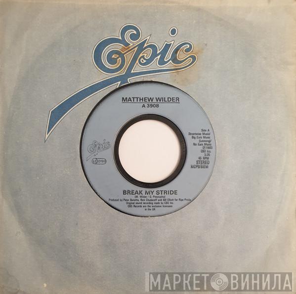 Matthew Wilder - Break My Stride