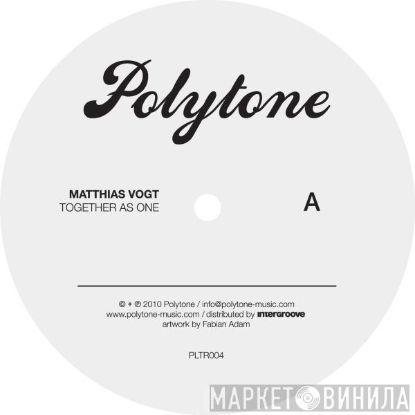 Matthias Vogt - Together As One