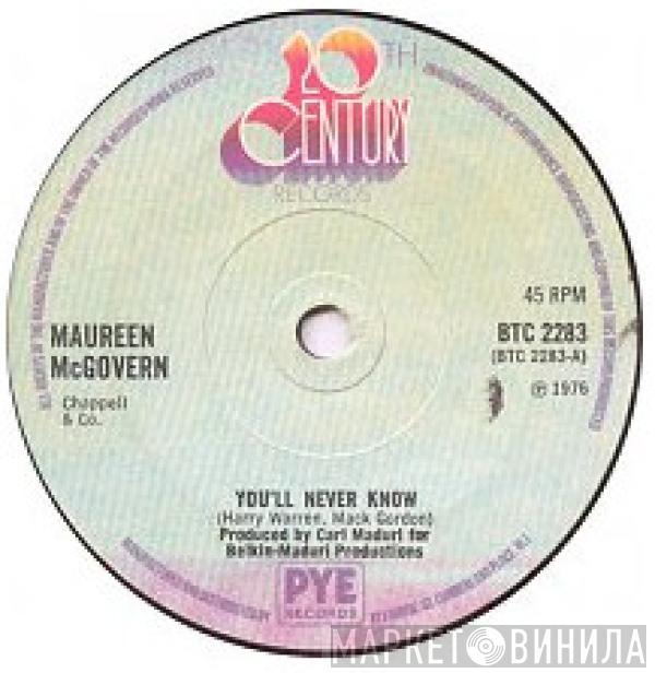 Maureen McGovern - You'll Never Know