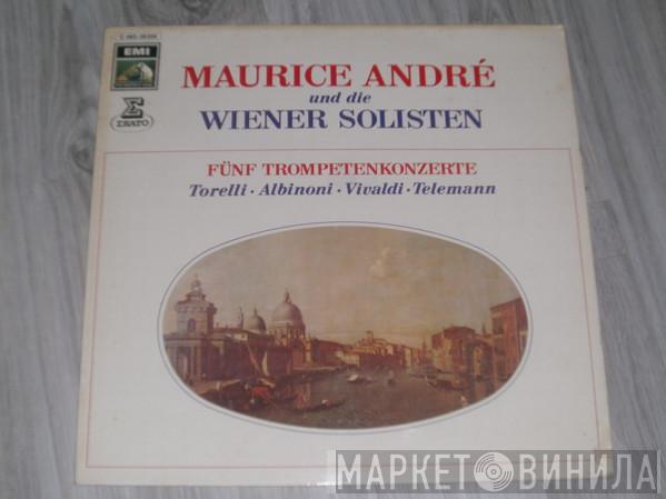 Maurice André, Die Wiener Solisten - Fünf Trompetenkonzerte von Torelli, Albinoni, Vivaldi, Telemann