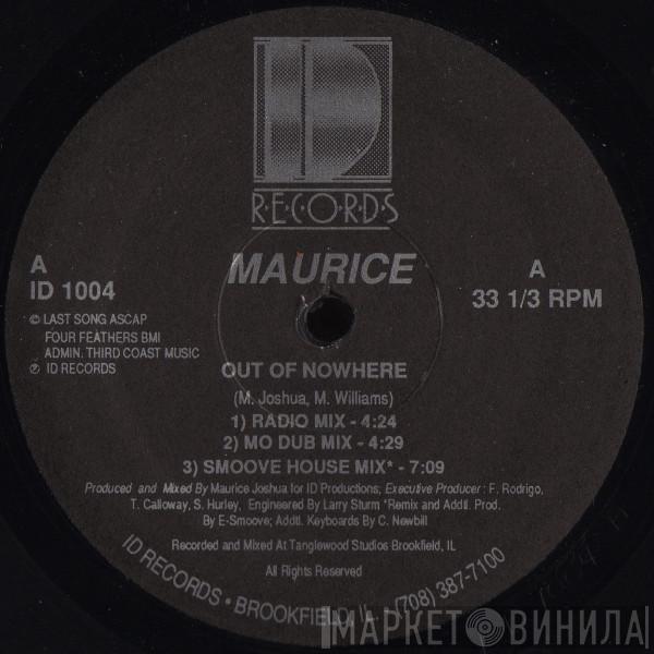 Maurice Joshua - Out Of Nowhere / Melody