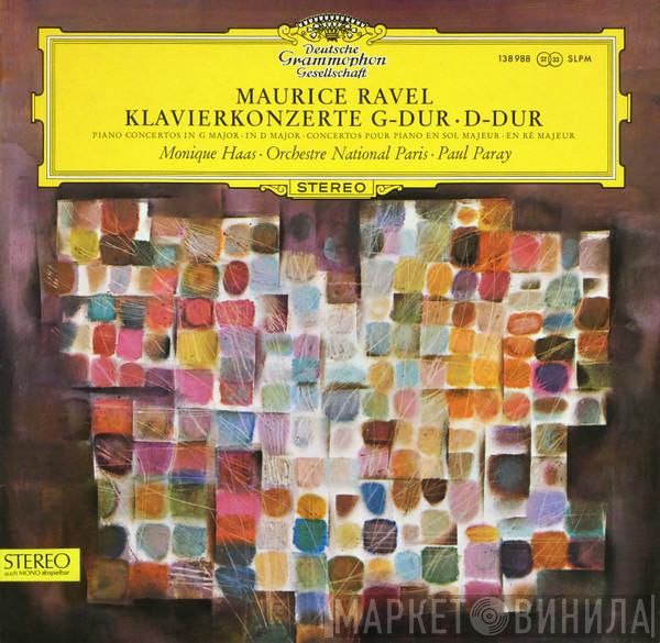 , Maurice Ravel · Monique Haas · Orchestre National De France  Paul Paray  - Klavierkonzerte G-dur · D-dur
