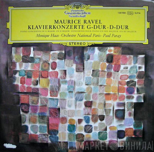 – Maurice Ravel · Monique Haas · Orchestre National De France  Paul Paray  - Klavierkonzerte G-dur · D-dur