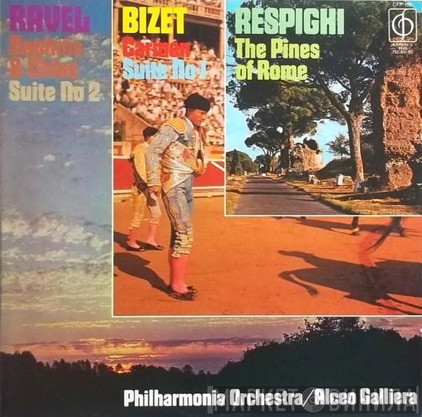 Maurice Ravel, Georges Bizet, Ottorino Respighi, Philharmonia Orchestra, Alceo Galliera - Daphnis & Chloé Suite No. 2 / Carmen Suite No. 1 / The Pines Of Rome