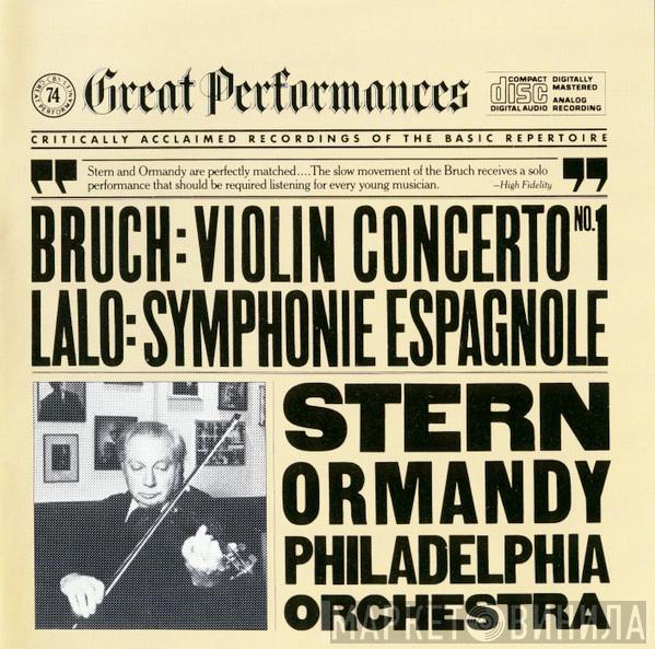 Max Bruch, Édouard Lalo, Isaac Stern, Eugene Ormandy, The Philadelphia Orchestra - Violin Concerto No. 1 / Symphonie Espagnole