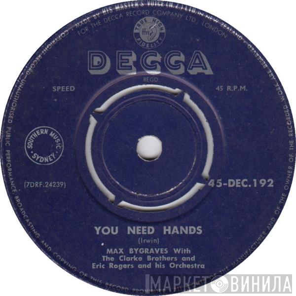  Max Bygraves  - You Need Hands / Tulips From Amsterdam