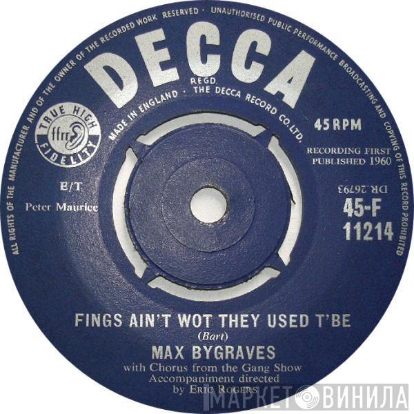 Max Bygraves - Fings Ain't Wot They Used T'Be