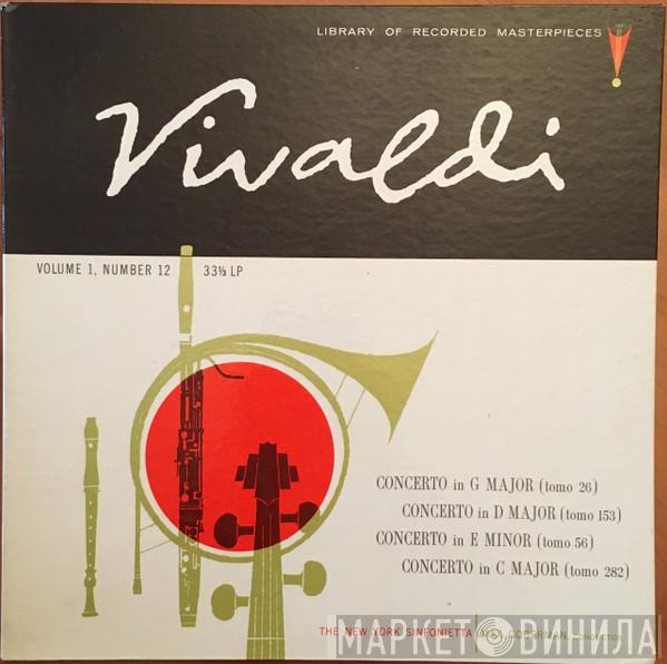 Max Goberman, New York Sinfonietta - Vivaldi Volume 1, Number 12