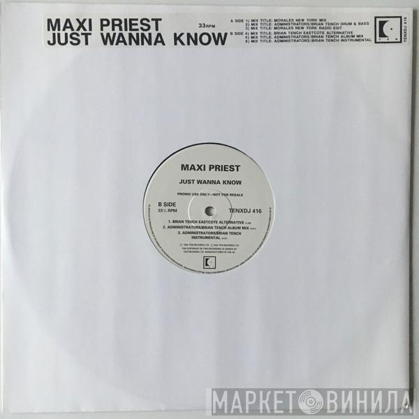 Maxi Priest - Just Wanna Know