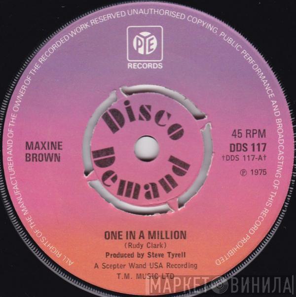 Maxine Brown - One In A Million / Let Me Give You My Lovin'