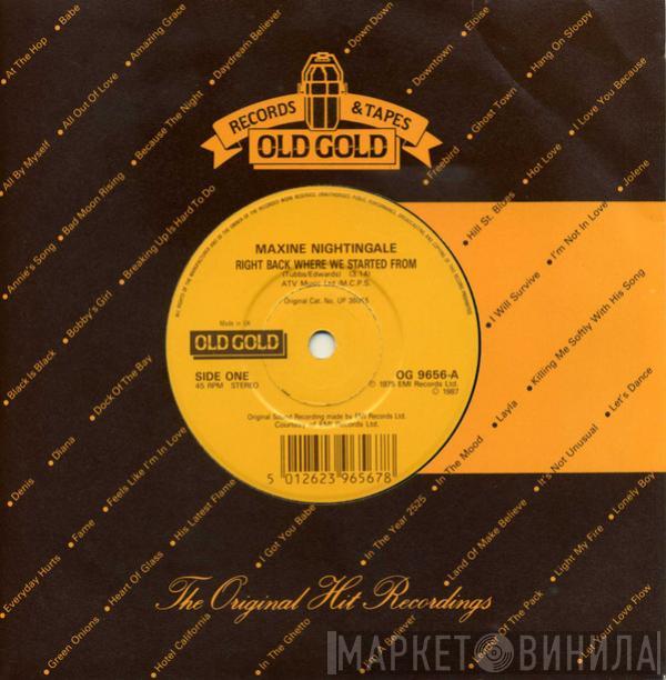 Maxine Nightingale  - Right Back Where We Started From