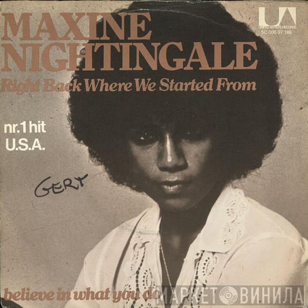 Maxine Nightingale - Right Back Where We Started From