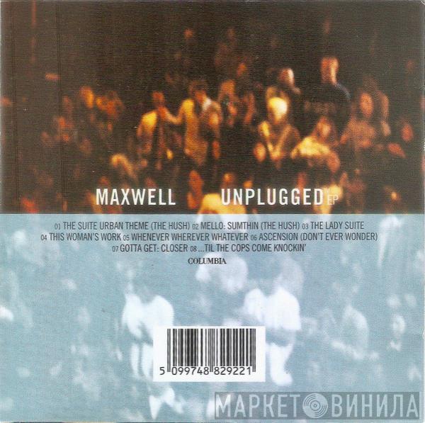  Maxwell  - MTV Unplugged EP