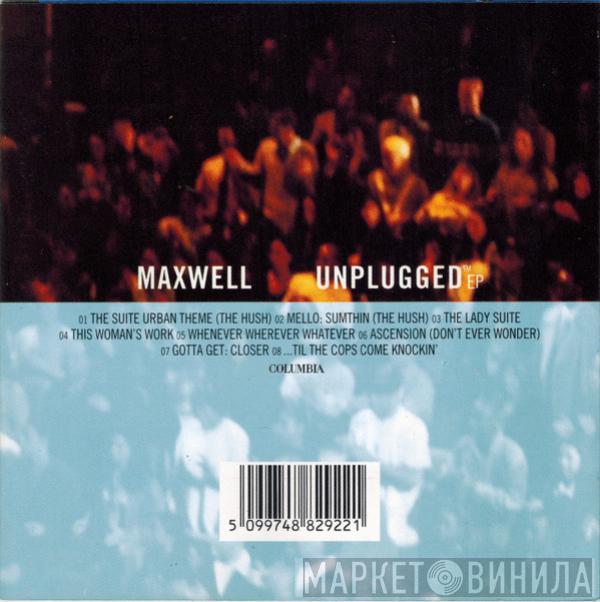  Maxwell  - MTV Unplugged EP
