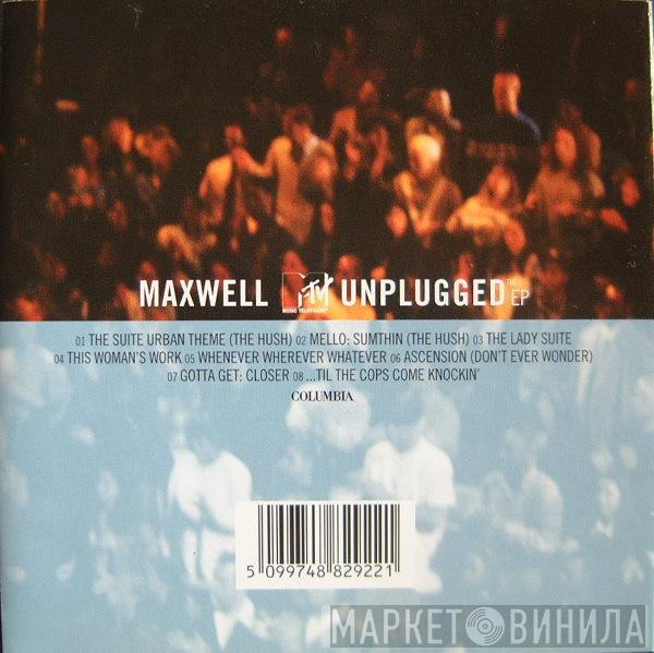  Maxwell  - MTV Unplugged EP
