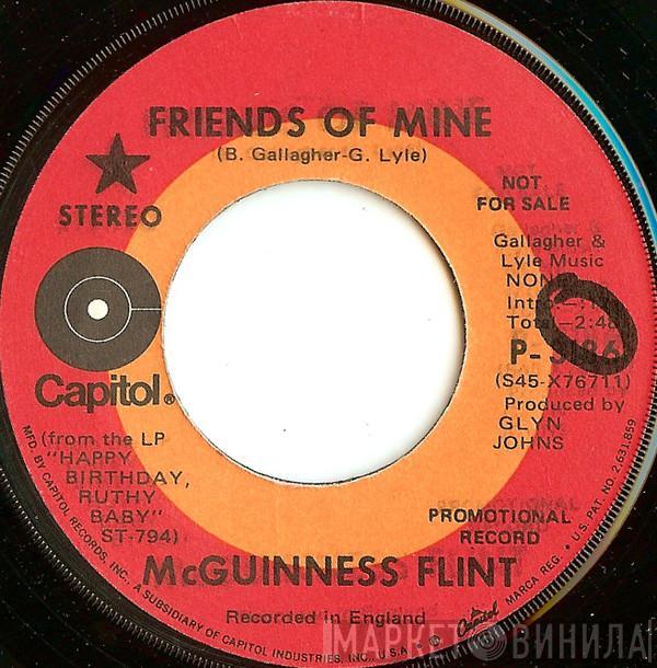 McGuinness Flint - Friends Of Mine