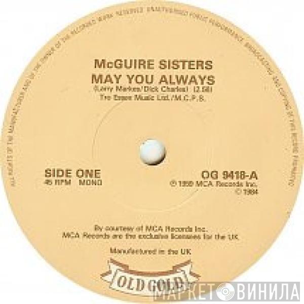 McGuire Sisters - May You Always / Sugartime