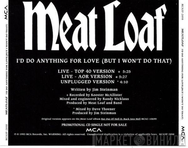  Meat Loaf  - I'd Do Anything For Love (But I Wont Do That)