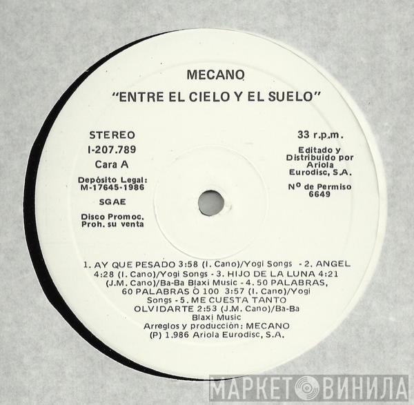  Mecano  - Entre El Cielo Y El Suelo