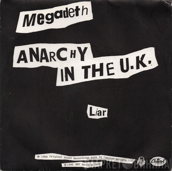  Megadeth  - Anarchy In The U.K.