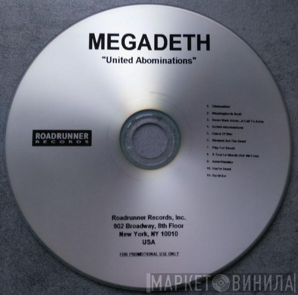 Megadeth  - United Abominations