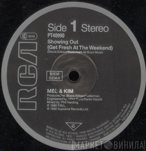  Mel & Kim  - Showing Out (Get Fresh At The Weekend)