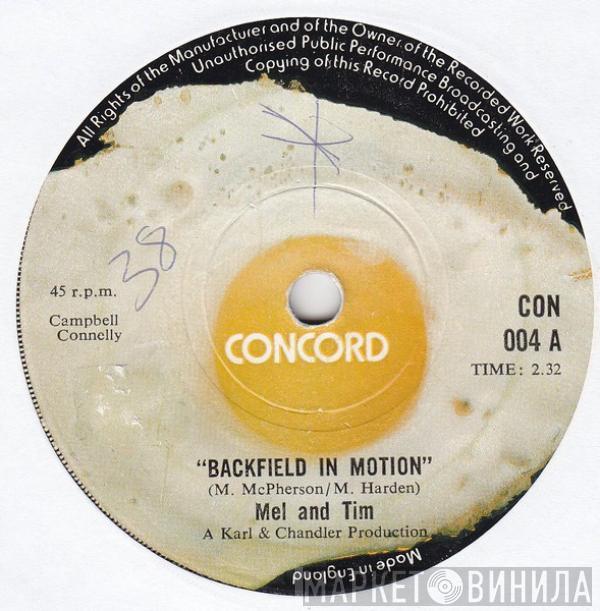 Mel & Tim - Backfield In Motion