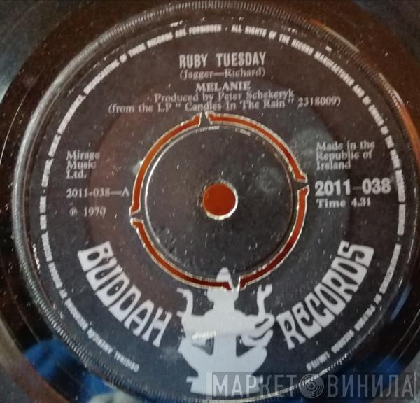  Melanie   - Ruby Tuesday /What Have They Done To My Song Ma