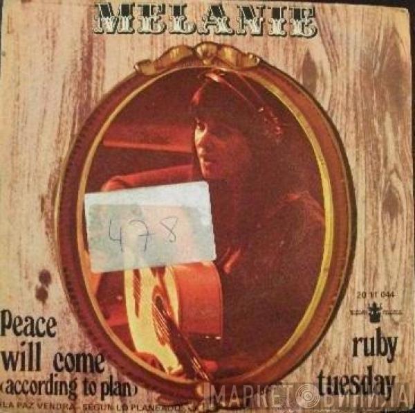 Melanie  - Peace Will Come (According To Plan) / Ruby Tuesday