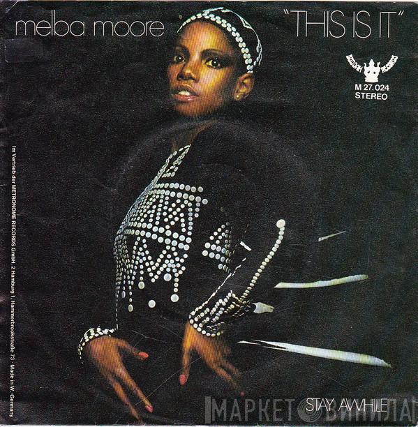  Melba Moore  - This Is It