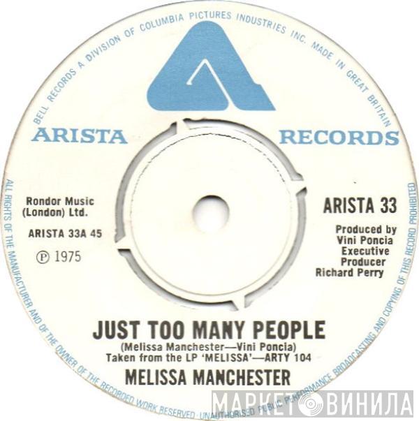 Melissa Manchester - Just Too Many People