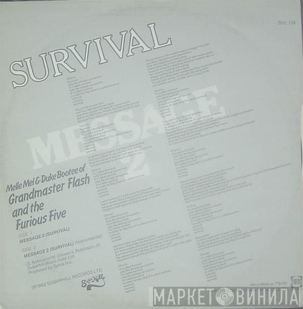Melle Mel, Duke Bootee - Message 2 (Survival)